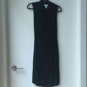 Barneys New York sleeveless little black dress